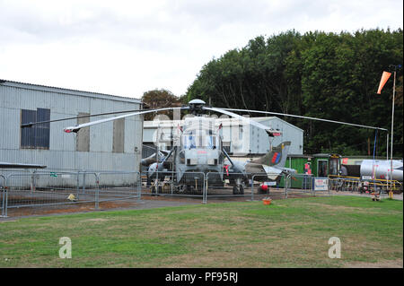 Besuchen Sie die South Yorkshire Luftfahrtmuseum in Doncaster GROSSBRITANNIEN Stockfoto