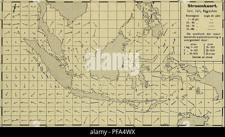 . De zeeën van Nederlandsch Oost-Indië. Ozeanographie; Küsten. . Bitte beachten Sie, dass diese Bilder sind von der gescannten Seite Bilder, die digital für die Lesbarkeit verbessert haben mögen - Färbung und Aussehen dieser Abbildungen können nicht perfekt dem Original ähneln. extrahiert. Koninklijk Nederlands Aardrijkskundig Genootschap; Stok, Johannes Paulus van der, 1851-1934. Leiden: Brill E. J. Stockfoto