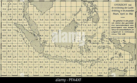 . De zeeën van Nederlandsch Oost-Indië. Ozeanographie; Küsten. . Bitte beachten Sie, dass diese Bilder sind von der gescannten Seite Bilder, die digital für die Lesbarkeit verbessert haben mögen - Färbung und Aussehen dieser Abbildungen können nicht perfekt dem Original ähneln. extrahiert. Koninklijk Nederlands Aardrijkskundig Genootschap; Stok, Johannes Paulus van der, 1851-1934. Leiden: Brill E. J. Stockfoto