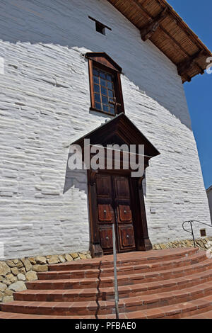 Mission San Jose Fenster, Fremont, Kalifornien Stockfoto