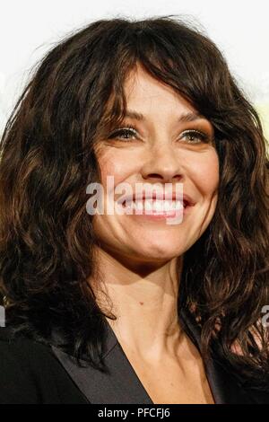 Tokio, Japan. 21 Aug, 2018. Kanadische Schauspielerin Evangeline Lilly besucht eine besondere Fan Meeting für den Film Ant-Man und die Wespen am 21. August 2018, Tokio, Japan. Die Darsteller besucht Japan die Ant-Man Sequel, die in Japan am 31. August veröffentlicht werden, zu fördern. Credit: Rodrigo Reyes Marin/LBA/Alamy leben Nachrichten Stockfoto