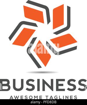 Buch Star Logo vektor design, Abstract Book Vektor, Buch logo für Bibliothek oder Bildung Stock Vektor