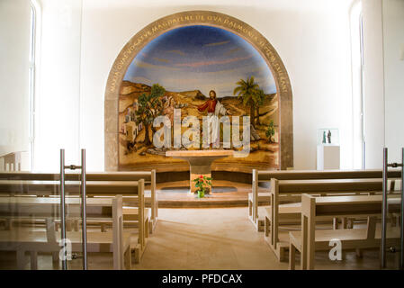 Maria Magdalena Mosaik Kapelle in Magdala, Israel Stockfoto