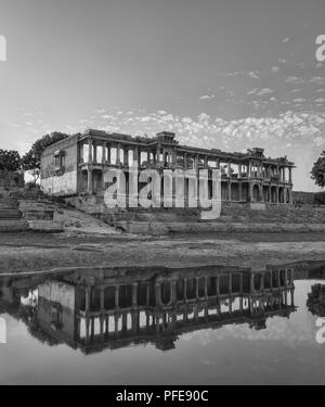 Ahmedabad, Gujarat, Indien, Dezember 08,2014 Anders Sarkhej Roza.. Stockfoto