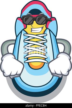 Super coole cartoon Paar lässige Sneakers Stock Vektor