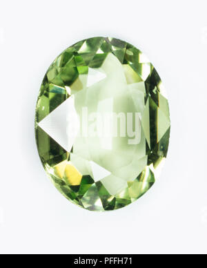 Peridot Edelstein Stockfoto