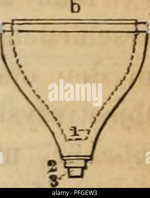 . Das Mikroskop. Theorie, Gebrauch, Geschichte und gegenwärtiger Zustand desselben. Mikroskope. . Bitte beachten Sie, dass diese Bilder sind von der gescannten Seite Bilder, die digital für die Lesbarkeit verbessert haben mögen - Färbung und Aussehen dieser Abbildungen können nicht perfekt dem Original ähneln. extrahiert. Harting, S. (Pieter), 1812-1885; Theile, Friedrich Wilhelm, 1801-1879, Tr. Braunschweig, F. Vieweg und Sohn Stockfoto