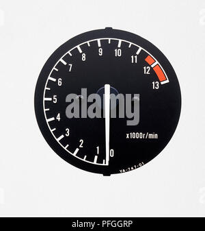 Motorrad Tacho Stockfoto