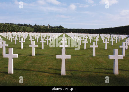 Frankreich, Lothringen, Verdun, Soldatenfriedhof in Douaumont für die Soldaten, die im Zweiten Weltkrieg 1 starb. Stockfoto