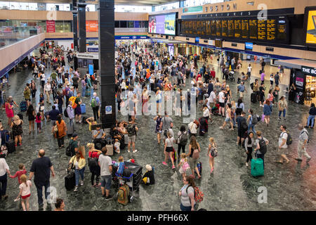 Bahnhof Euston, London Stockfoto