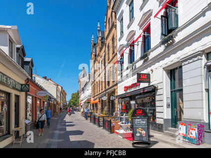 Läden in der Altstadt, Lund, Scania, Schweden Stockfoto