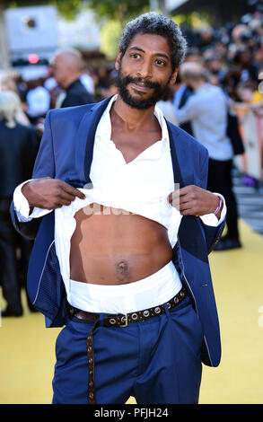 Johann Meyers an der Yardie Premiere am BFI Southbank in London. Stockfoto