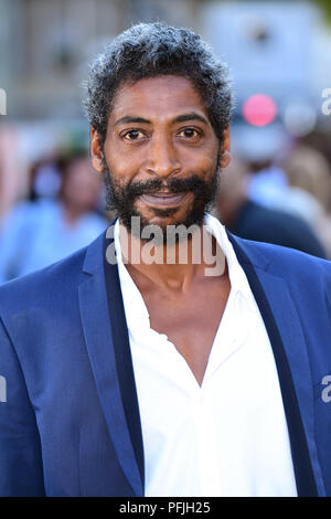 Johann Meyers an der Yardie Premiere am BFI Southbank in London. Stockfoto