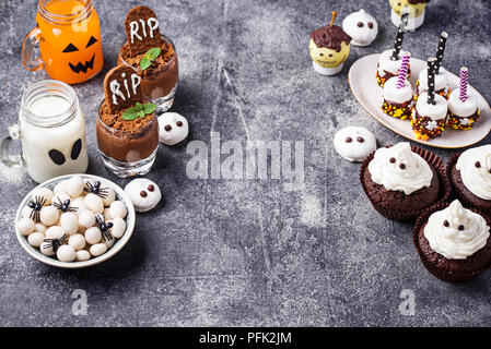 Sortiment an Halloween Festlichkeit für Party Stockfoto