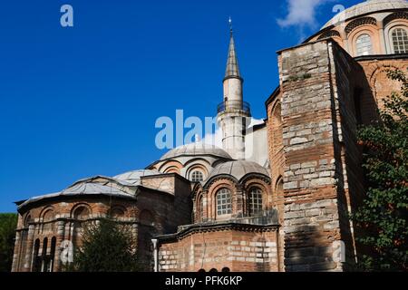Türkei, Istanbul, Edirnekapi, Kirche des hl. Erlösers in Chora (kariye Camii), äußere Stockfoto