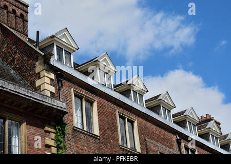 Im georgianischen Stil Reihenhäuser in London, England. Stockfoto