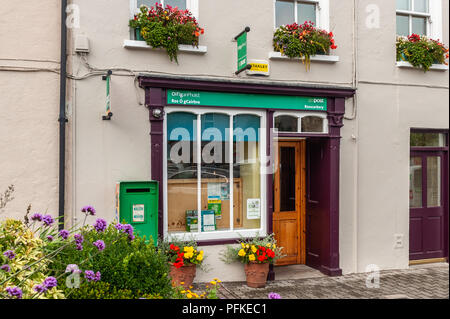 Rosscarberry an Post Post, Rosscarberry, West Cork, Irland. Stockfoto