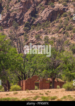 Rock Creek Ranch, Desolation Canyon North von Green River, Utah. Stockfoto