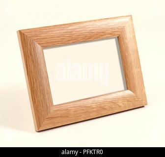 Leer, Holz- Bilderrahmen Stockfoto