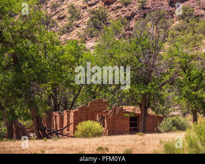 Rock Creek Ranch, Desolation Canyon North von Green River, Utah. Stockfoto