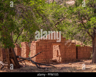 Rock Creek Ranch, Desolation Canyon North von Green River, Utah. Stockfoto