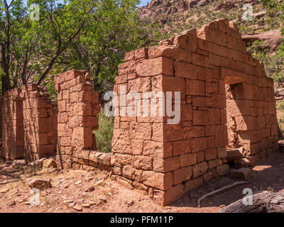 Rock Creek Ranch, Desolation Canyon North von Green River, Utah. Stockfoto