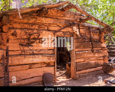 Rock Creek Ranch, Desolation Canyon North von Green River, Utah. Stockfoto