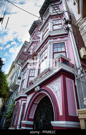 Janis Joplin's Apartment, Haight-Ashbury, San Francisco Stockfoto