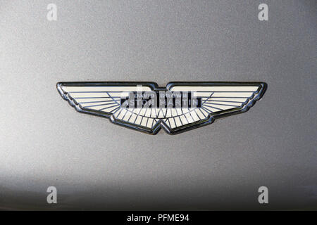 David Brown Aston Martin Emblem Stockfoto