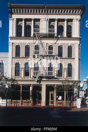 USA, Kalifornien, San Diego, Fassade des alten Rathauses, im späten 19. Jahrhundert errichtet, Vorderansicht Stockfoto