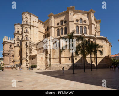 Kathedrale, Catedral de la Encarnacón, Málaga, Costa del Sol, Andalusien, Spanien Stockfoto