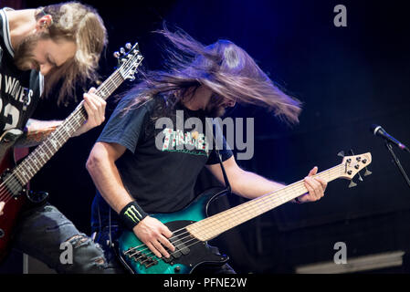 Toronto, Ontario, Kanada. 20 Aug, 2018. American Heavy Metal Supergroup "Böse Wölfe' an Budweiser Stadium perfromed in Toronto. Quelle: Igor Vidyashev/ZUMA Draht/Alamy leben Nachrichten Stockfoto