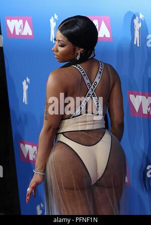 Inglewood, Vereinigte Staaten von Amerika. 20 Aug, 2018. Nicki Minaj besucht die 2018 MTV Video Music Awards VMAs, in der Radio City Music Hall in New York City, USA, am 20. August 2018. | Verwendung der weltweiten Kredit: dpa/Alamy leben Nachrichten Stockfoto