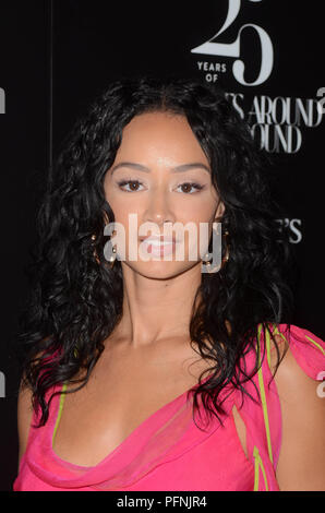 Beverly Hills, Ca. 21 Aug, 2018. Draya Michele an der 'Was Rund herum kommt" 25-jähriges Jubiläum Auktion Vorschau Was Geht rund um Boutique in Beverly Hills, Kalifornien am 21. August 2018 kommt. Quelle: David Edwards/Medien Punch/Alamy leben Nachrichten Stockfoto