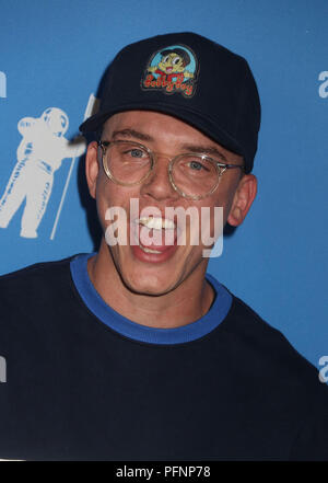 New York City, New York, USA. 20 Aug, 2018. Sänger Logik sorgt sich die Anreise für die 2018 MTV VMAS'' in der Radio City Music Hall statt. Credit: Nancy Kaszerman/ZUMA Draht/Alamy leben Nachrichten Stockfoto