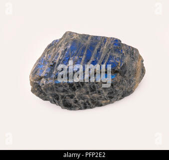 Labradorit, eine Form von Feldspat, close-up Stockfoto