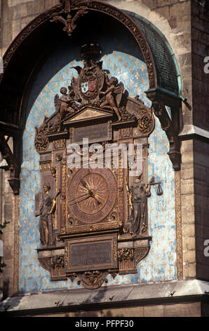 Frankreich, Paris, Tour de l'Horloge, 14 Uhr Stockfoto