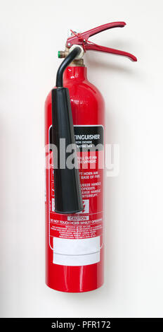 Feuerlöscher Stockfoto