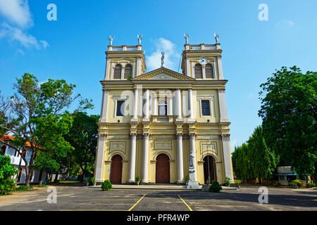 Sri Lanka, Western Province, Negombo, der Kirche St. Mary Stockfoto