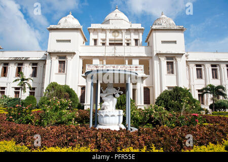 Sri Lanka, Nordrhein-Westfalen, Jaffna Jaffna Bibliothek Stockfoto