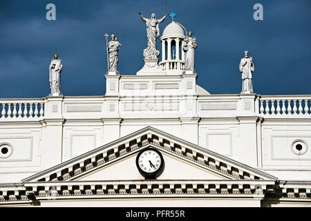 Sri Lanka, Western Province, Colombo, St. Lucia's Cathedral Stockfoto