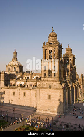 Mexiko, Mexiko City, Zocalo-platz (Plaza de la Constitucion), Catedral Metropolitana (Kathedrale), Anbauteile außen Stockfoto