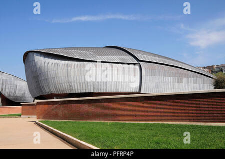 Italien, Rom, Parco della Musica, Auditorium, Konzertsälen von Renzo Piano entworfen Stockfoto