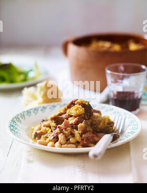 "Cassoulet" Stockfoto