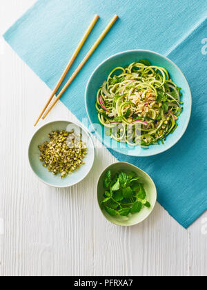 Asiatische gekeimt Stil Salat Stockfoto