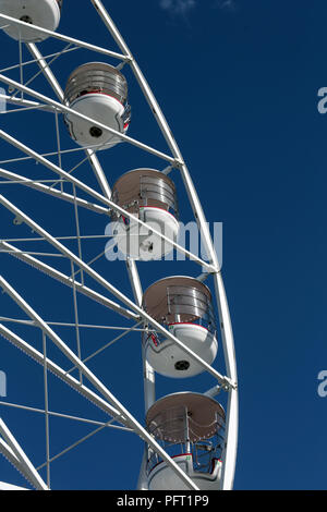 Das Riesenrad am Anker Square, Bristol, England Großbritannien Stockfoto