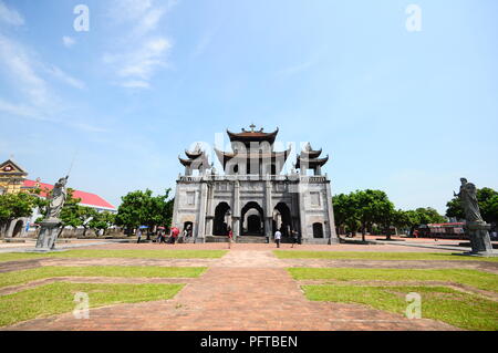 Phat Diem Kathedrale in Ninh Binh, Vietnam Stockfoto