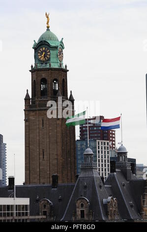 Grote von Sint-Laurenskerk Kirche in Rotterdam Stockfoto