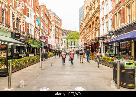 Eine typische Ansicht in London, Großbritannien Stockfoto