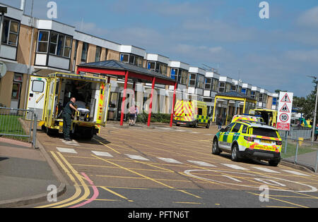 Queen Elizabeth Hospital, King's Lynn, Norfolk, England Stockfoto